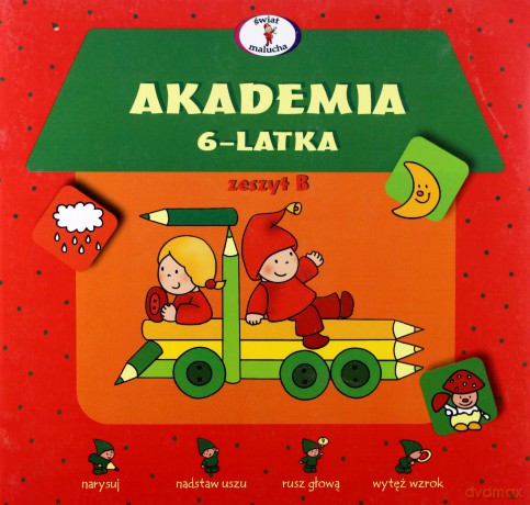 Akademia 6-latka (Zeszyt B) - Elzbieta Lekan [KSIĄŻKA]