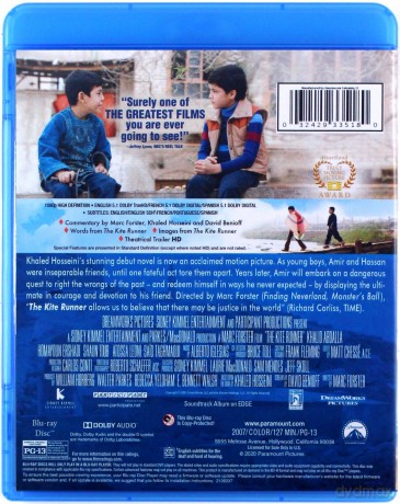 The Kite Runner (Chłopiec z latawcem) [Blu-Ray]