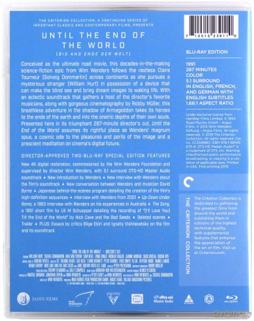 Until the End of the World (Aż na koniec świata) (Criterion Collection) [2xBlu-Ray]