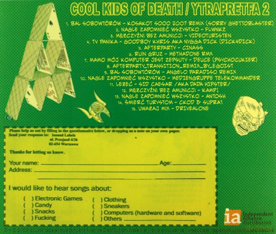 Cool Kids Of Death: Afterparty 2 [CD]