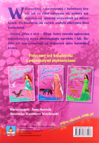 Baśniowe piękności - Eliza - Anna Horosin [KSIĄŻKA]
