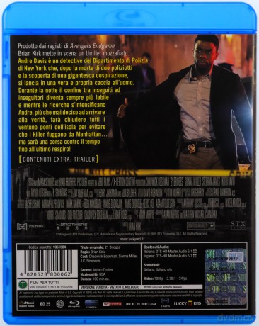 21 Bridges (21 mostów) [Blu-Ray]