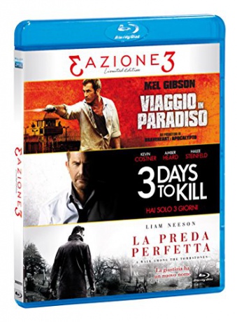 3 Days to Kill / A Walk Among the Tombstones / Get the Gringo (72 godziny / Krocząc wśród cieni / Dorwać gringo) [3xBlu-Ray]