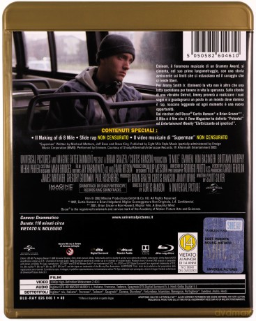 8 Mile (8. mila) [Blu-Ray]