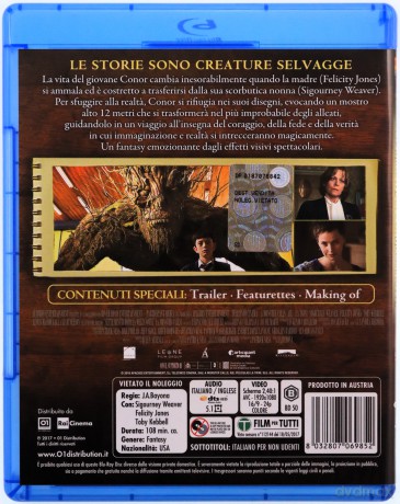 A Monster Calls (Siedem minut po północy) [Blu-Ray]