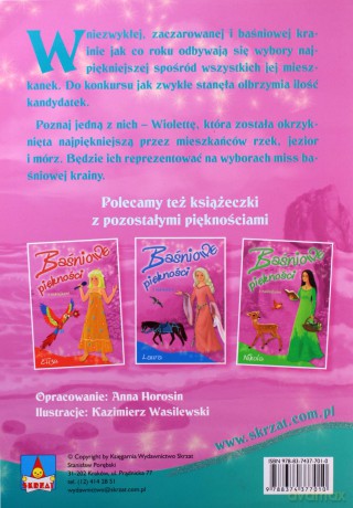 Baśniowe piękności - Wioletta - Anna Horosin [KSIĄŻKA]