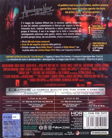 Apocalypse Now - Final Cut - Limited Editon (Czas Apokalipsy) [Blu-Ray 4K]+[3xBlu-Ray]