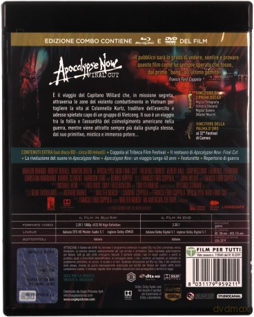 Apocalypse Now - Final Cut (Czas Apokalipsy) [Blu-Ray]+[DVD]
