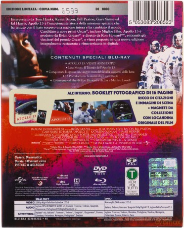 Apollo 13 [Blu-Ray]+[DVD]
