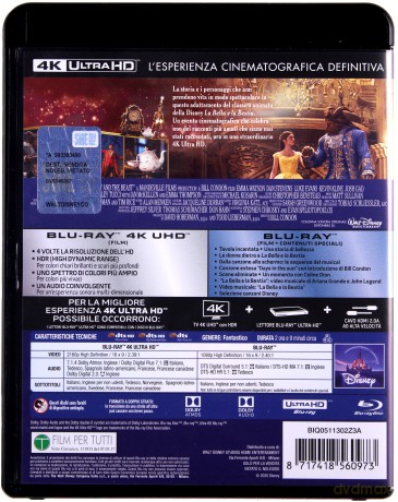 Beauty and the Beast (Piękna i Bestia) [Blu-Ray 4K]+[2xBlu-Ray]