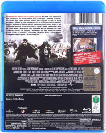 Children of Men (Ludzkie dzieci) [Blu-Ray]