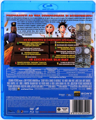 Cloudy with a Chance of Meatballs (Klopsiki i inne zjawiska pogodowe) [2xBlu-Ray]
