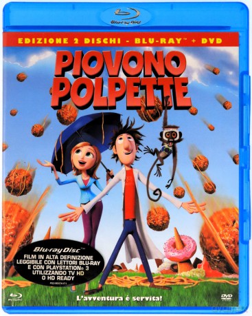 Cloudy with a Chance of Meatballs (Klopsiki i inne zjawiska pogodowe) [2xBlu-Ray]