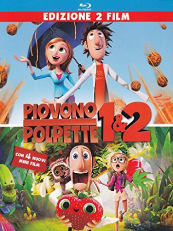 Cloudy with a Chance of Meatballs 1-2 (Klopsiki i inne zjawiska pogodowe / Klopsiki kontratakują) [2xBlu-Ray]