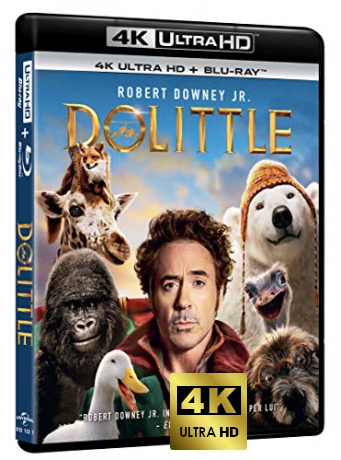 Dolittle (Doktor Dolittle) [Blu-Ray 4K]+[Blu-Ray]