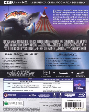 Dumbo [Blu-Ray 4K]+[Blu-Ray]