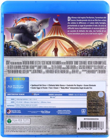 Dumbo [Blu-Ray]