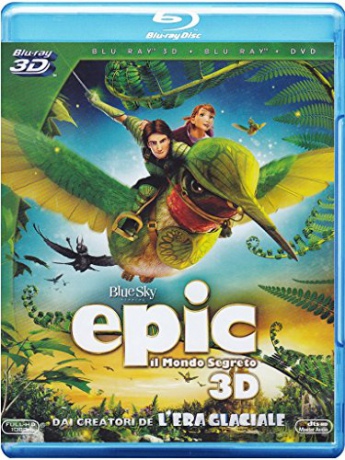 Epic (Tajemnica zielonego królestwa) [Blu-Ray 3D]+[Blu-Ray]+[DVD]