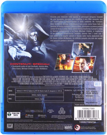 Fantastic Four (Fantastyczna Czwórka) [Blu-Ray]