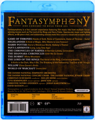 Fantasymphony [Blu-Ray]