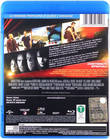 Fast & Furious (Szybko i wściekle) [Blu-Ray]