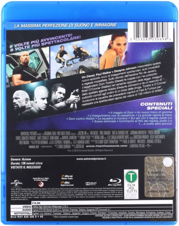 Szybcy i wściekli 5 [Blu-Ray]