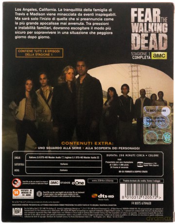 Fear the Walking Dead: Season 01 [2xBlu-Ray]