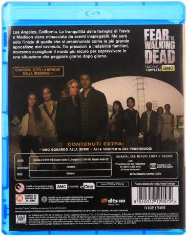 Fear the Walking Dead: Season 01 [2xBlu-Ray]