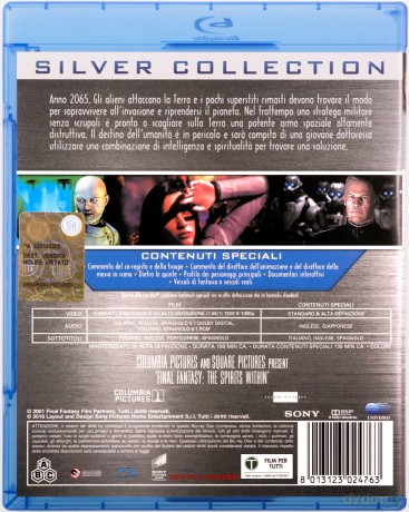 Final Fantasy: The Spirits Within (Final Fantasy: Wojna dusz) [Blu-Ray]