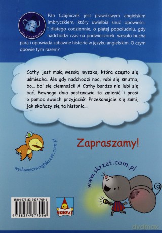 Cathy the mouse is sad at night - Danuta Zawadzka [KSIĄŻKA]+[CD]