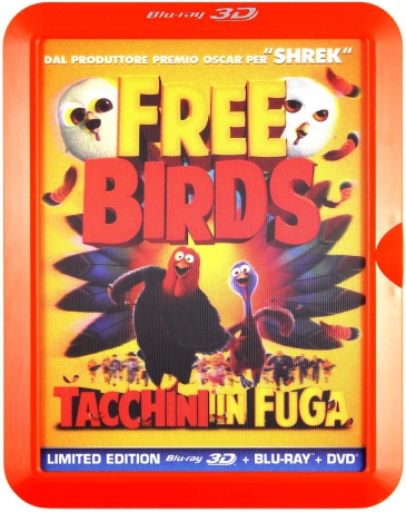 Free Birds (Skubani) [Blu-Ray 3D]+[Blu-Ray]+[DVD]