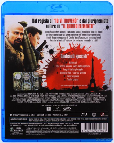 From Paris with Love (Pozdrowienia z Paryża) [Blu-Ray]