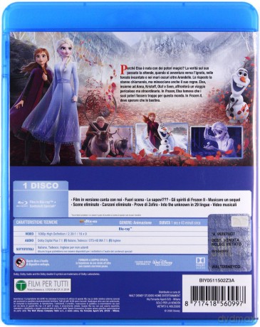 Frozen II (Kraina lodu II) (Disney) [Blu-Ray]