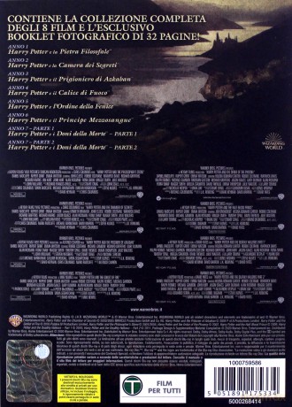 Harry Potter: Collection 1-8 (Harry Potter: Kolekcja 1-8) [Blu-Ray]