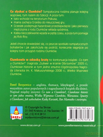 Ciumkowie W Szkocką Kratę - Beręsewicz Paweł [KSIĄŻKA]