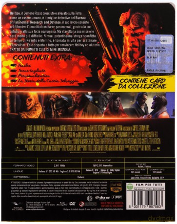 Hellboy (Steelbook) [Blu-Ray]+[DVD]