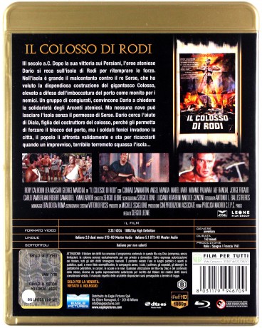 Il Colosso Di Rodi (Kolos z Rodos) [Blu-Ray]