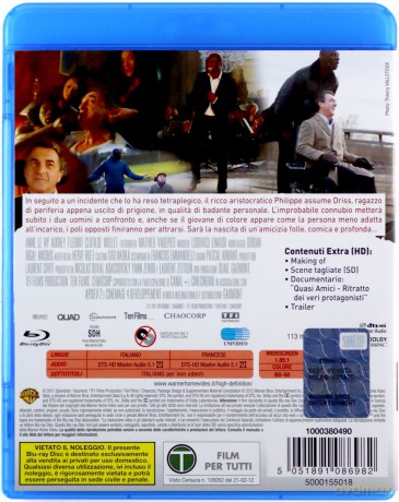 Intouchables (Nietykalni) [Blu-Ray]