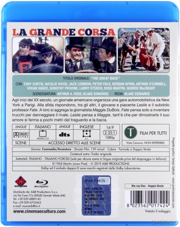 The Great Race (Wielki wyścig) [Blu-Ray]
