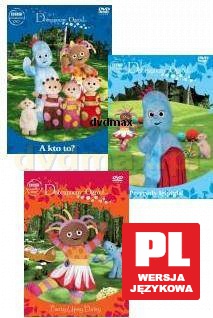 Dobranocny ogród: A kto to? / Psoty Upsy Daisy! / Przygody Igipigla  Pakiet [3DVD] (BBC)