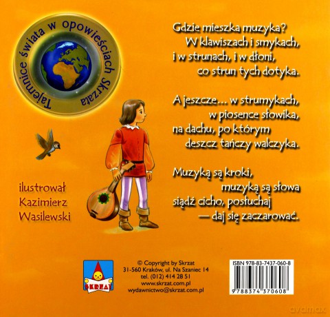 Czarodziejskie skrzypce - Ewa Stadtmuller [KSIĄŻKA]