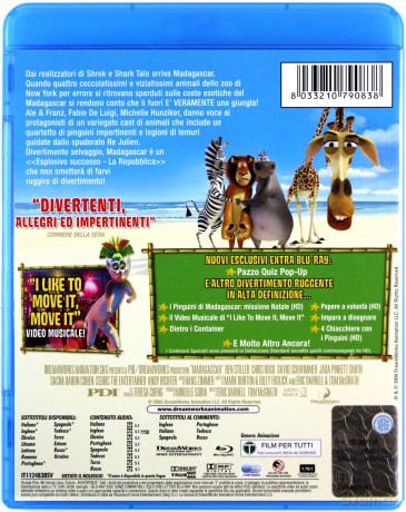Madagascar (Madagaskar) [Blu-Ray]