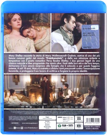 Mary Shelley [Blu-Ray]