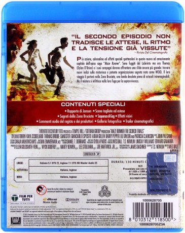 Maze Runner: The Scorch Trials (Więzień labiryntu: Próby ognia) [Blu-Ray]