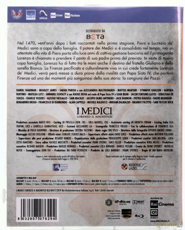 Medici: Season 2 (Medyceusze: Władcy Florencji: Sezon 2) [4xBlu-Ray]