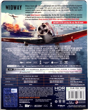 Midway (Steelbook) [Blu-Ray 4K]+[2xBlu-Ray]