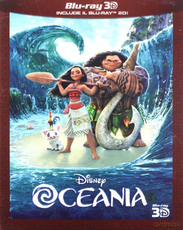 Moana (Vaiana: Skarb oceanu) [Blu-Ray 3D]+[Blu-Ray]