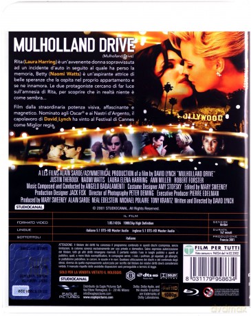 Mulholland Drive [Blu-Ray]+[DVD]