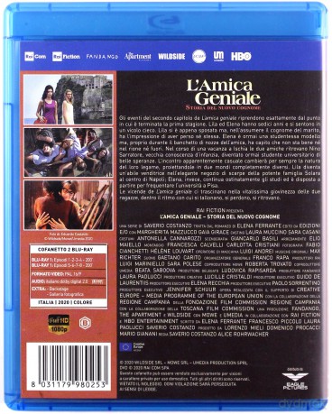 My Brilliant Friend: Season 2 (Genialna przyjaciółka: Sezon 2) [Blu-Ray]