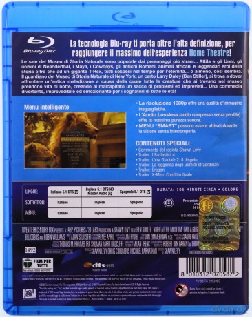 Night at the Museum (Noc w muzeum) [Blu-Ray]